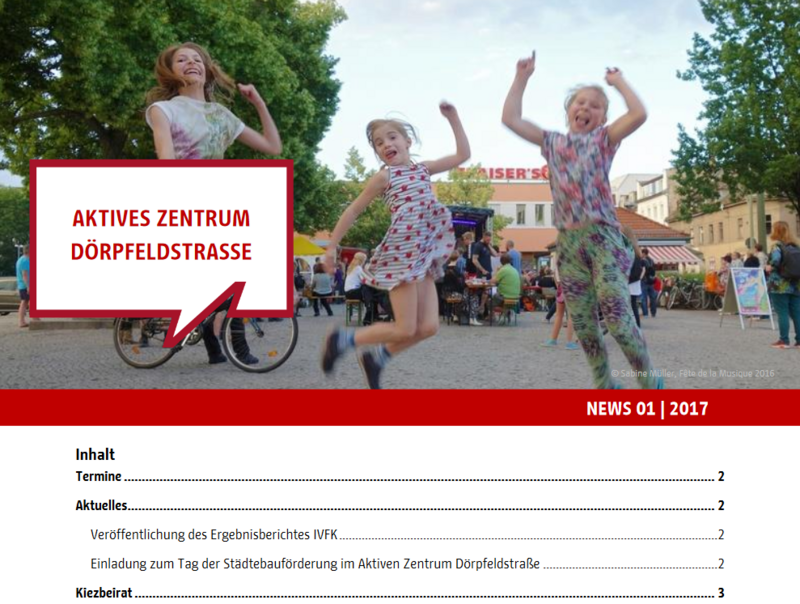 Titelseite Newsletter